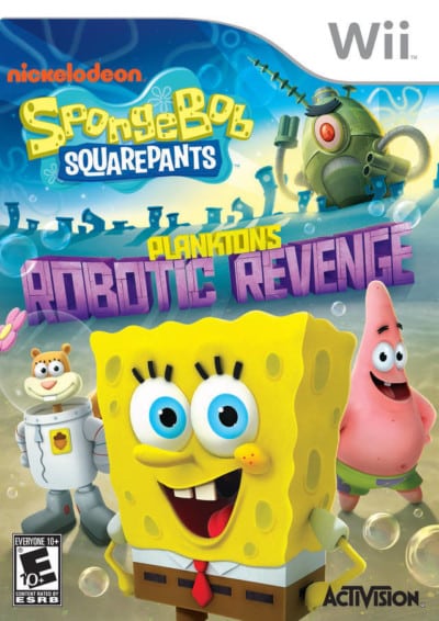Sponge Bob Square Pants Plankton’s Robotic Revenge-WII-USA-NTSC-ISO